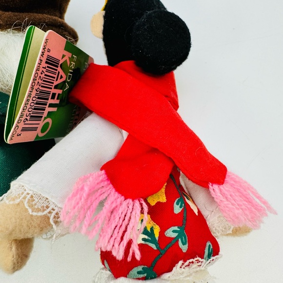 Unemployed Philosophers Guild Finger Puppet Magnets Davinci And Frida Lot Of 2 - Picture 4 of 9